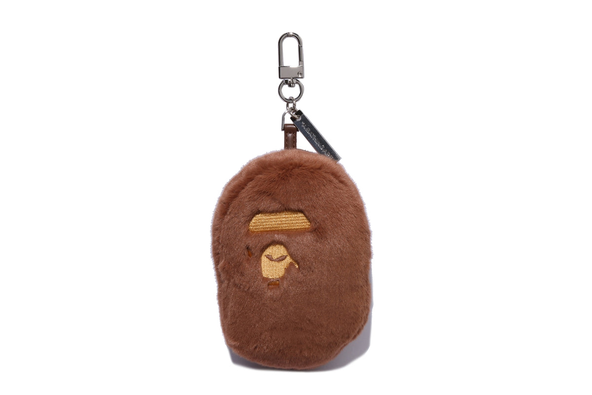 【新品】定価38500円 × A BATHING APE®︎ APE HEAD FAUX FUR KEYCHAIN | bape.com