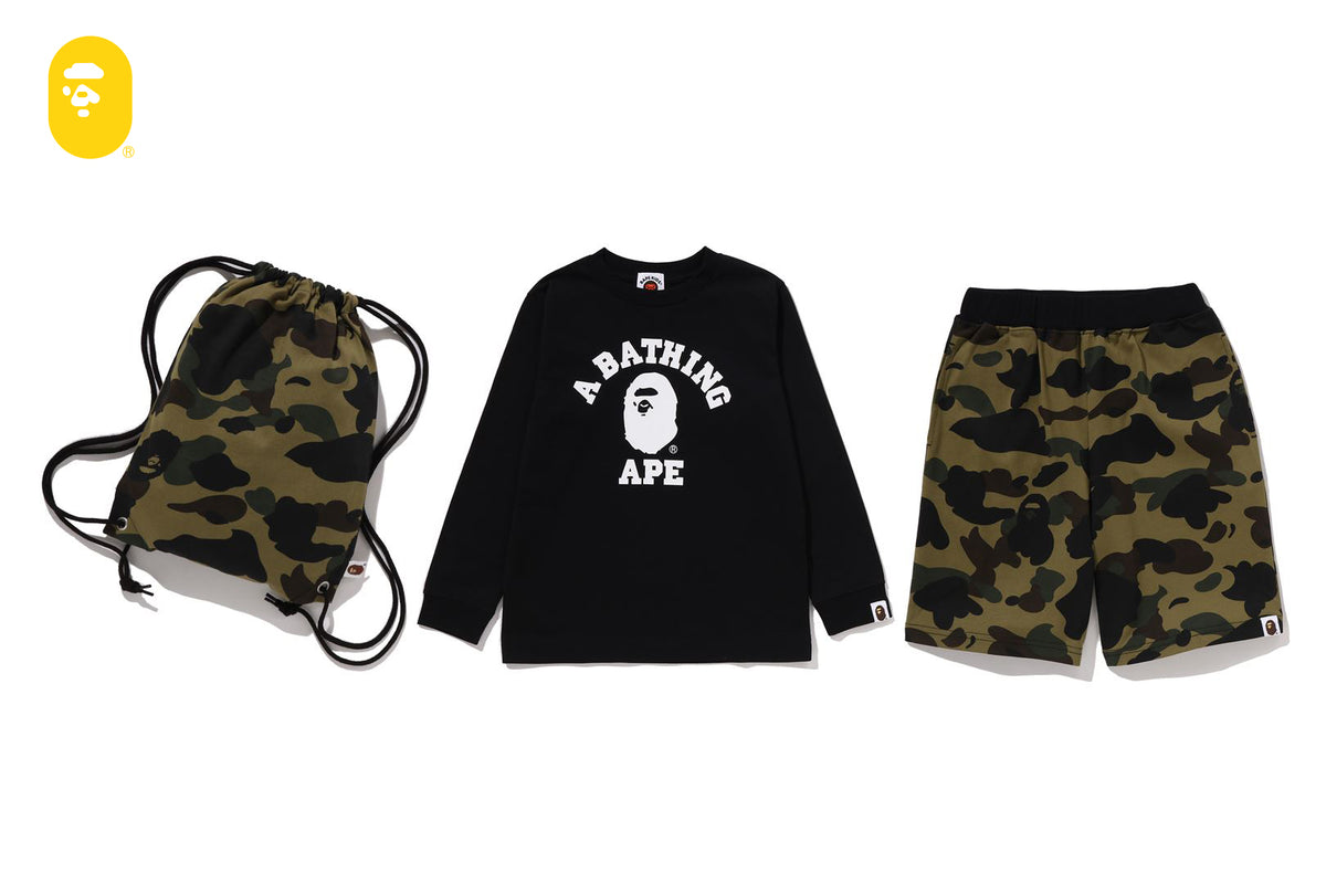 1ST CAMO COLLEGE KIDS GIFT SET | bape.com