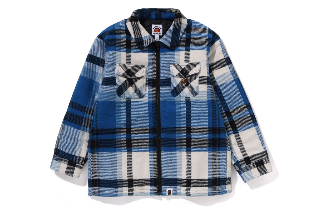 BAPE CHECK JACKET | bape.com