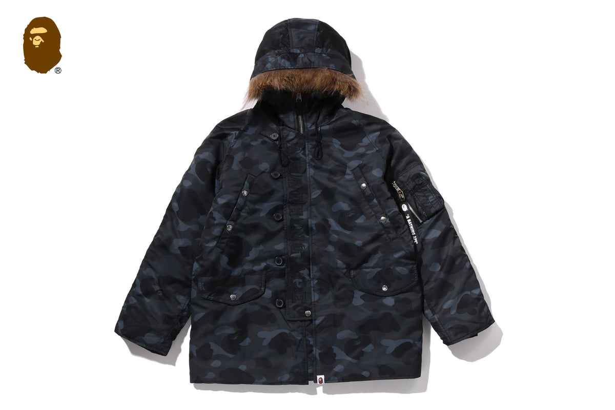 COLOR CAMO N-3B PADDED JACKET | bape.com