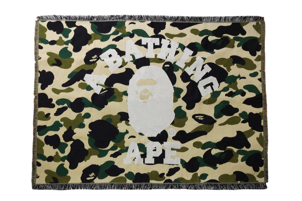 1ST CAMO JACQUARD BLANKET | bape.com