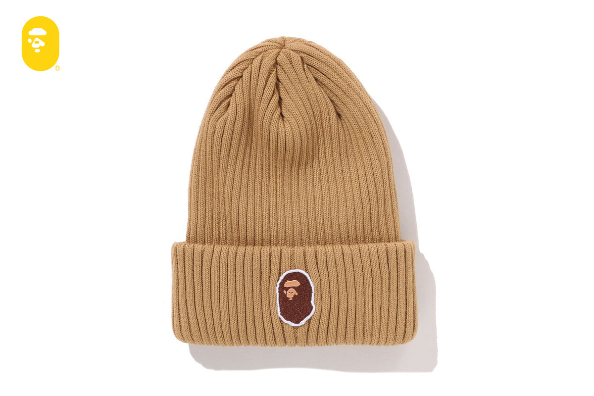 APE HEAD ONE POINT KNIT CAP | bape.com