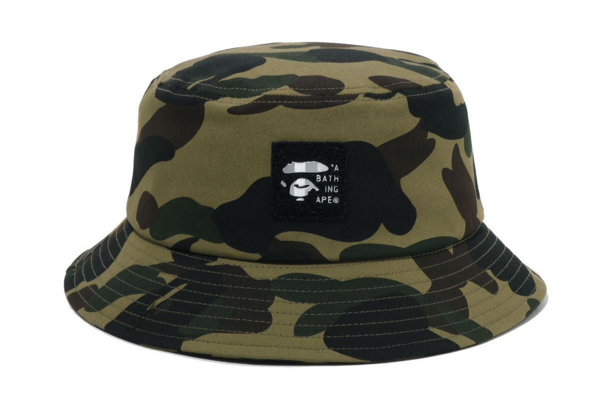 1ST CAMO BUCKET HAT | bape.com