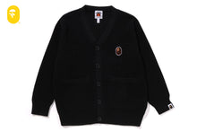 APE HEAD ONE POINT KNIT CARDIGAN