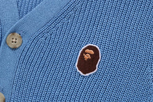 APE HEAD ONE POINT KNIT CARDIGAN