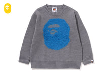 APE HEAD WOOL MIX KNIT SWEATER