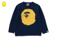 APE HEAD WOOL MIX KNIT SWEATER