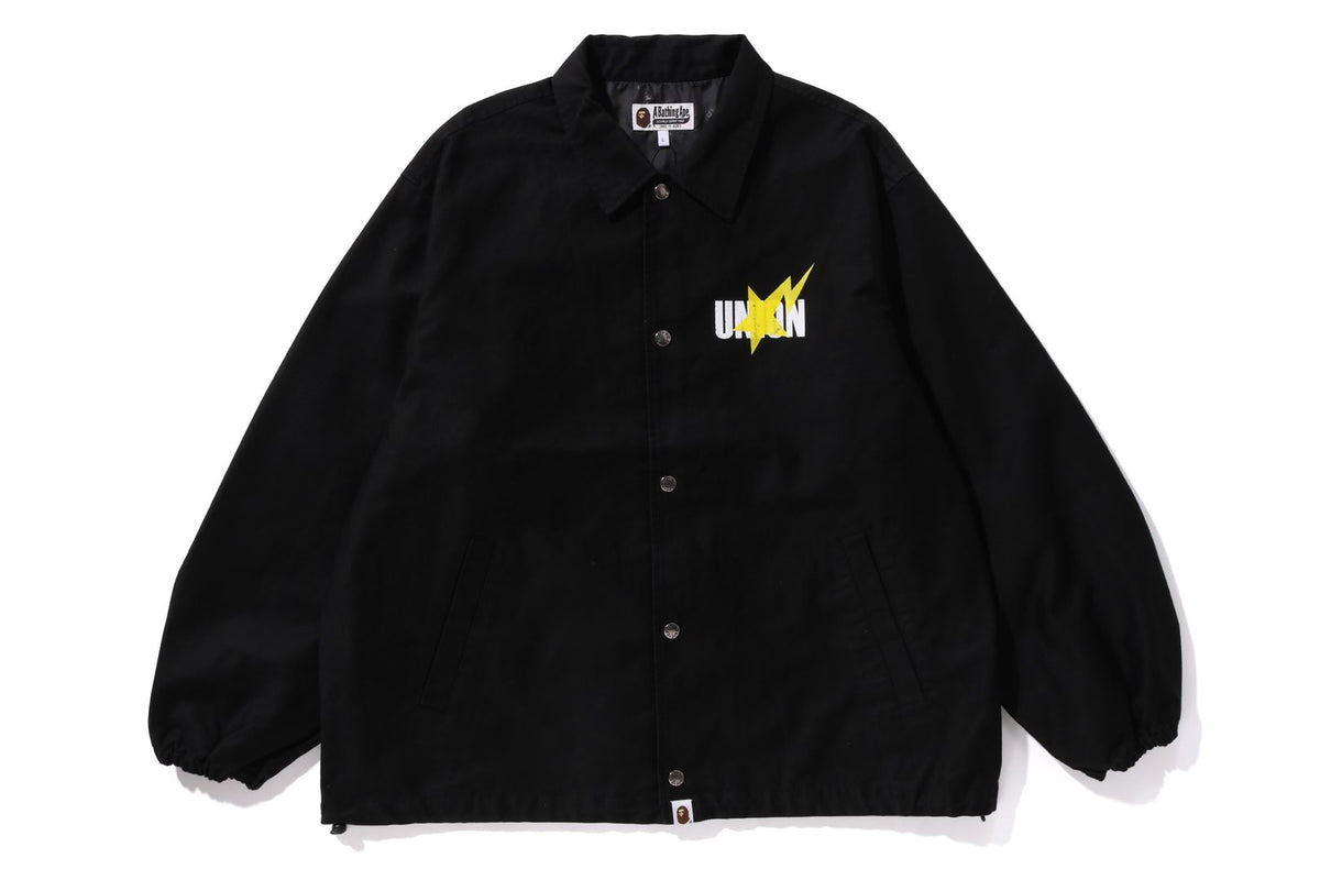 BAPE X UNION 】WASHED COACH JACKET | bape.com