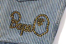 【 BAPE X SEAN WOTHERSPOON 】  CRAZY DENIM JACKET