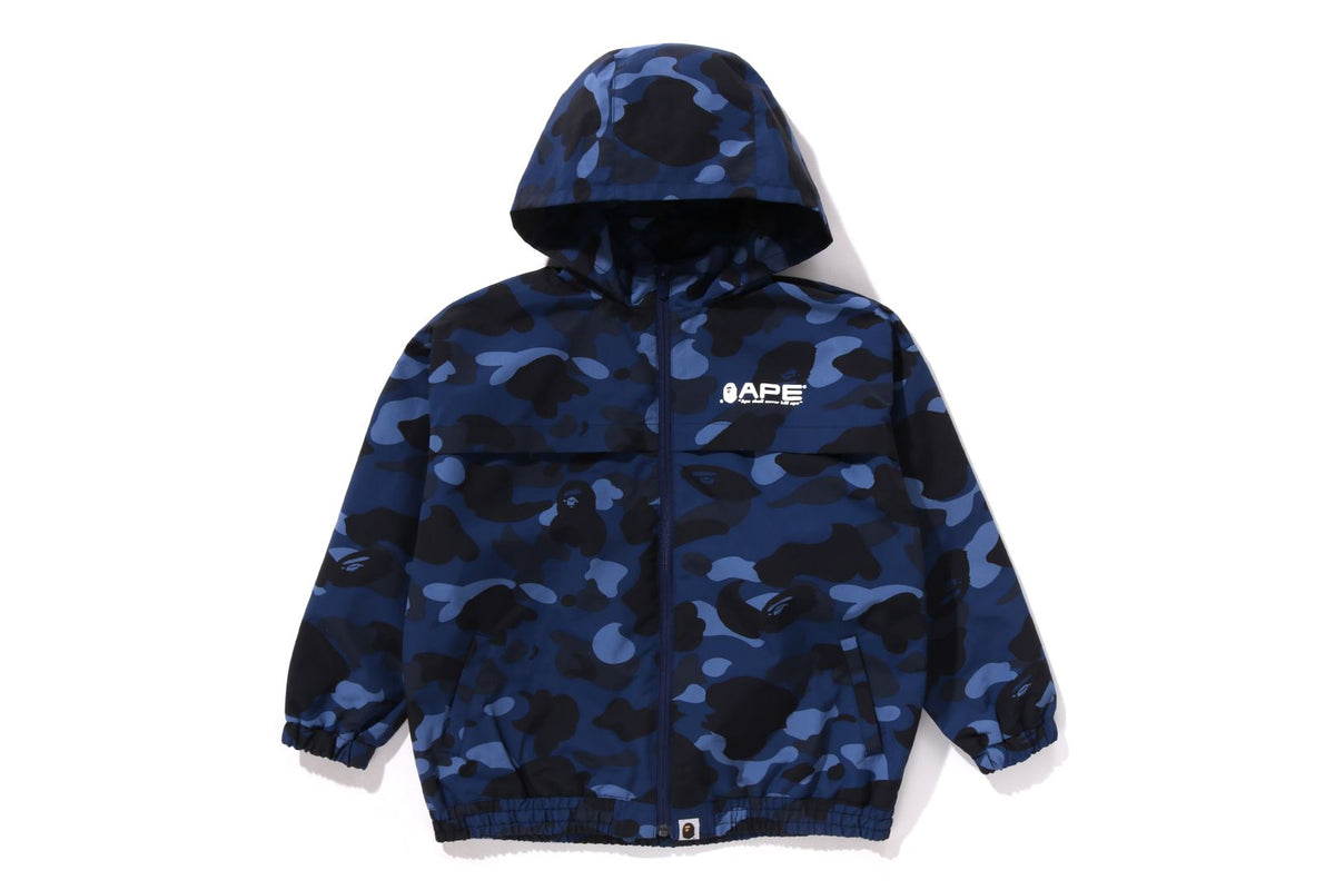 COLOR CAMO BAPE HOODIE JACKET