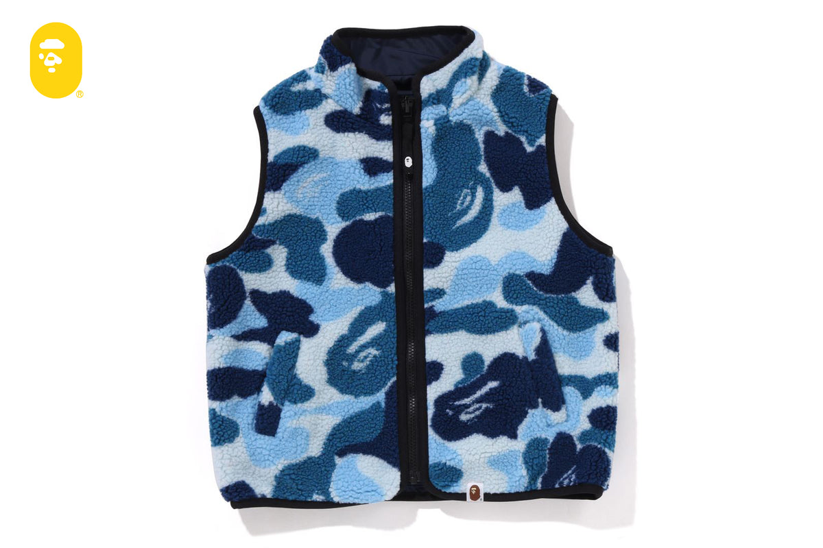 ABC CAMO BOA RIPSTOP REVERSIBLE VEST | bape.com