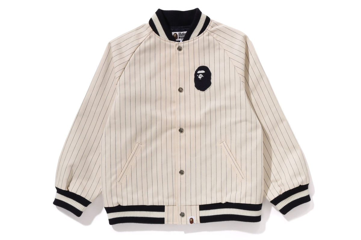 STRIPE STADIUM COTTON JACKET | bape.com