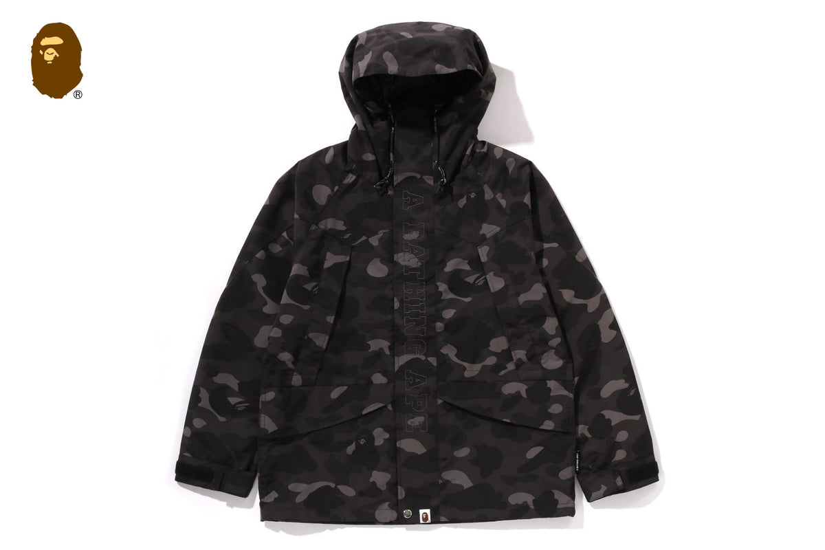 希少】BAPE カモ柄 フード付きスノーボード ジャケット S ウェア 迷彩