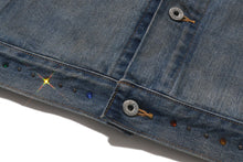 COLOR STONE DENIM JACKET