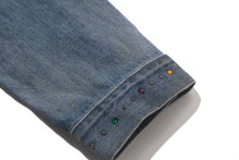 COLOR STONE DENIM JACKET