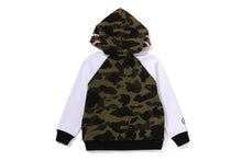 1ST CAMO SHARK HOODIE SWEAT VARSITY JACKET