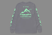 【 BAPE X HELINOX 】GLOW IN THE DARK L/S TEE
