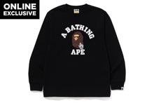 GO APE POINTER COLLEGE TEE L/S TEE BAPEC