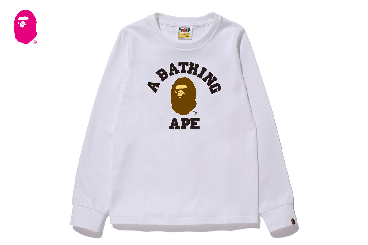 COLLEGE LS TEE | bape.com