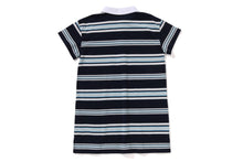STRIPE POLO DRESS