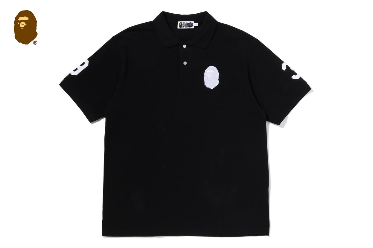 LARGE APE HEAD RELAXED FIT POLO | bape.com