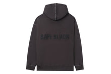BAPE BLACK METAL LOGO HOODIE