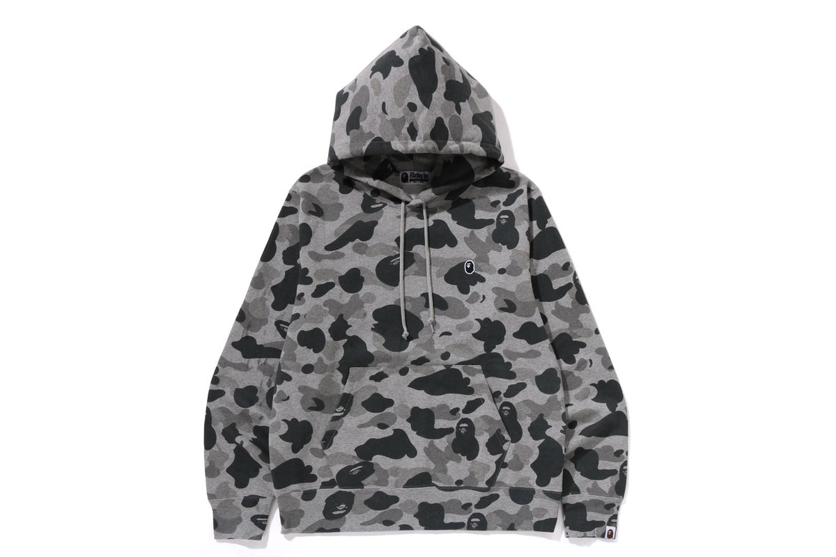 Bape black and white camo hoodie best sale