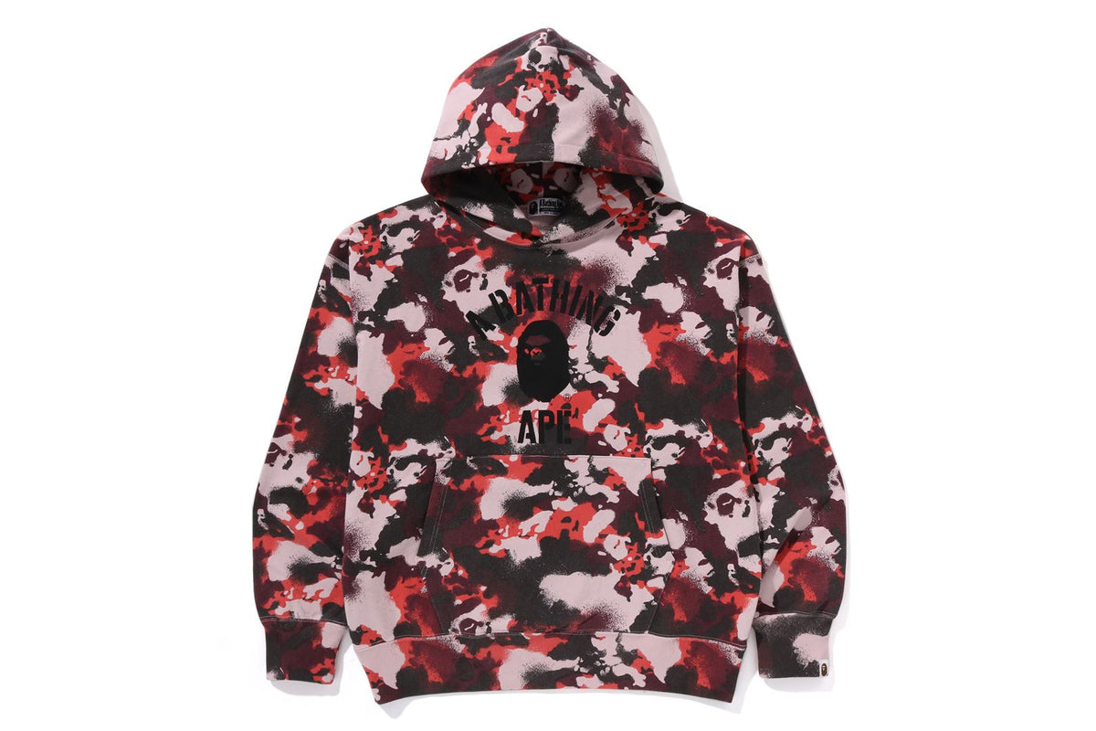 MAP CAMO PULLOVER HOODIE | bape.com