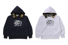 A BATHING APE DOUBLE FACE PULLOVER HOODIE BAPE LEGACY