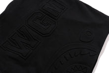 PADDED SHARK CROPPED FIT PULLOVER HOODIE