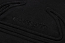PADDED SHARK CROPPED FIT PULLOVER HOODIE