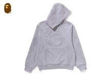 PADDED SHARK CROPPED FIT PULLOVER HOODIE