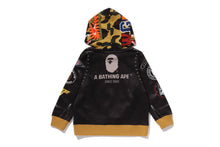 LEATHER JACKET PRINT SHARK PULLOVER HOODIE