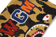 LEATHER JACKET PRINT SHARK PULLOVER HOODIE