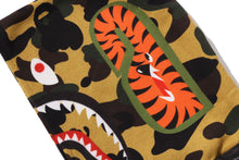 LEATHER JACKET PRINT SHARK PULLOVER HOODIE