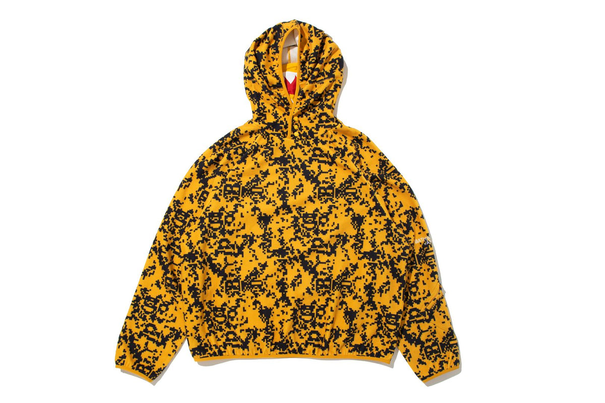 BAPE BY KAZUKI KURAISHI 】 DIGITAL CAMO MOD SHARK HOODIE | bape.com