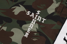 【 BAPE X SAINT MXXXXXX 】HEART CAMO TRACK PANTS