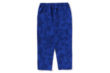 INK CAMO WIDE LEG SNAP DETAIL TRACK PANTS