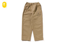 BAPE APE HEAD CURVED PANTS