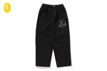 BAPE APE HEAD CURVED PANTS