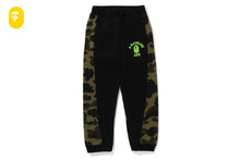 1ST CAMO PANEL SWEAT PANTS