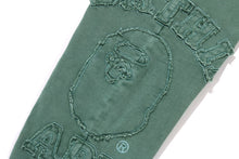 VINTAGE WASHED COLLEGE PATCH SWEATPANTS