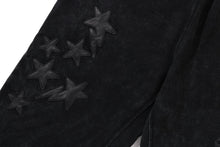 【 BAPE X MMJ 】LEATHER STA PATCH SKULL RELAXED FIT SWEATPANTS 16TH