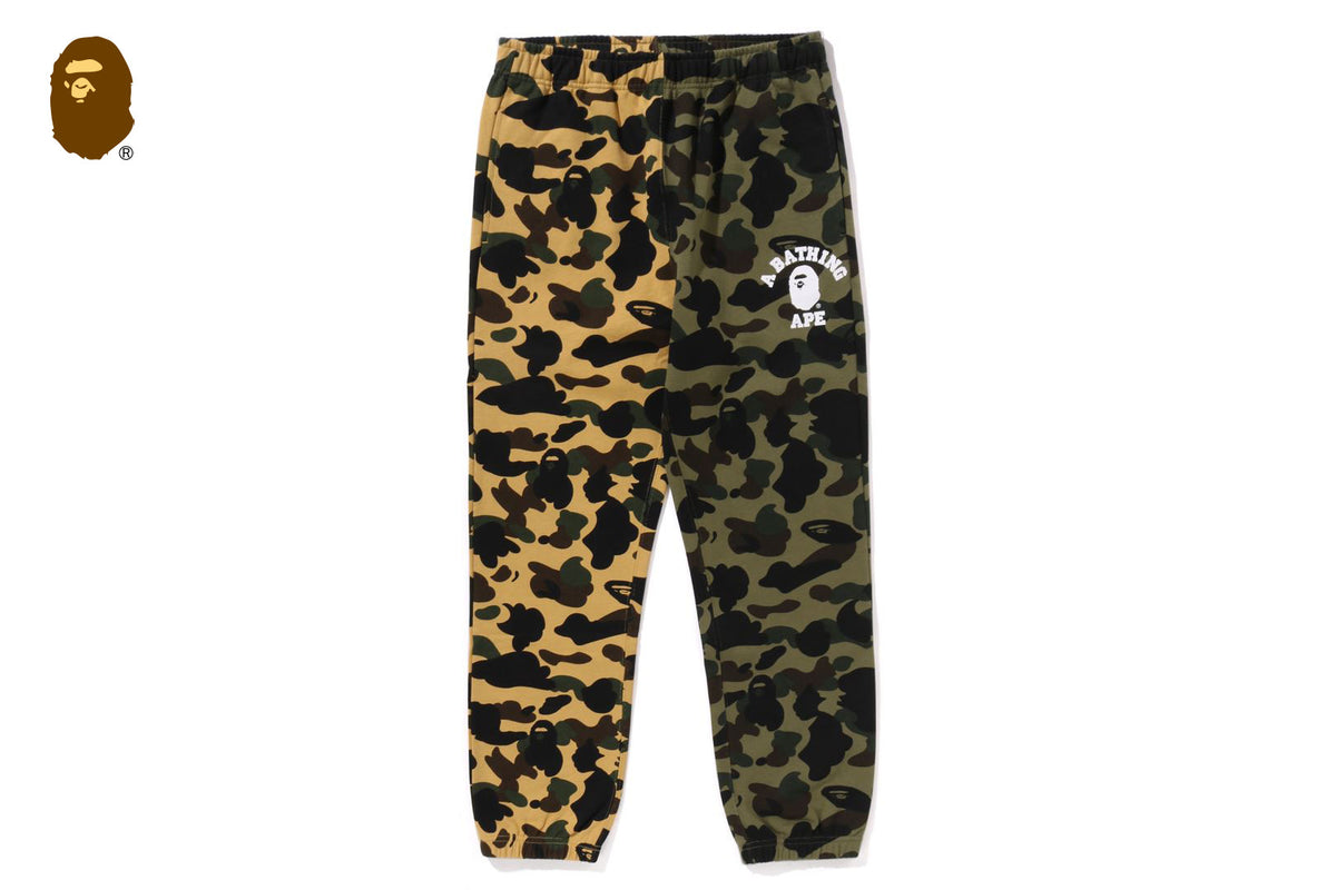 APE BAPE KAWS 1st CAMO PANTS パンツ　スウェット A BATHING APE スウェットパンツ ジャージ 1ST CAMO ONE POINT