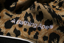 WILD LEOPARD PATTERN OVERSIZED FIT TRACK PANTS