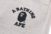 COLLEGE OVERSIZED FIT WIDE LEG SWEAT PANTS