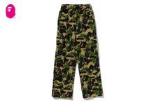 ABC CAMO A BATHING APE LOGO STRAIGHT SWEAT PANTS