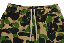 ABC CAMO A BATHING APE LOGO STRAIGHT SWEAT PANTS