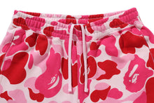 ABC CAMO A BATHING APE LOGO STRAIGHT SWEAT PANTS