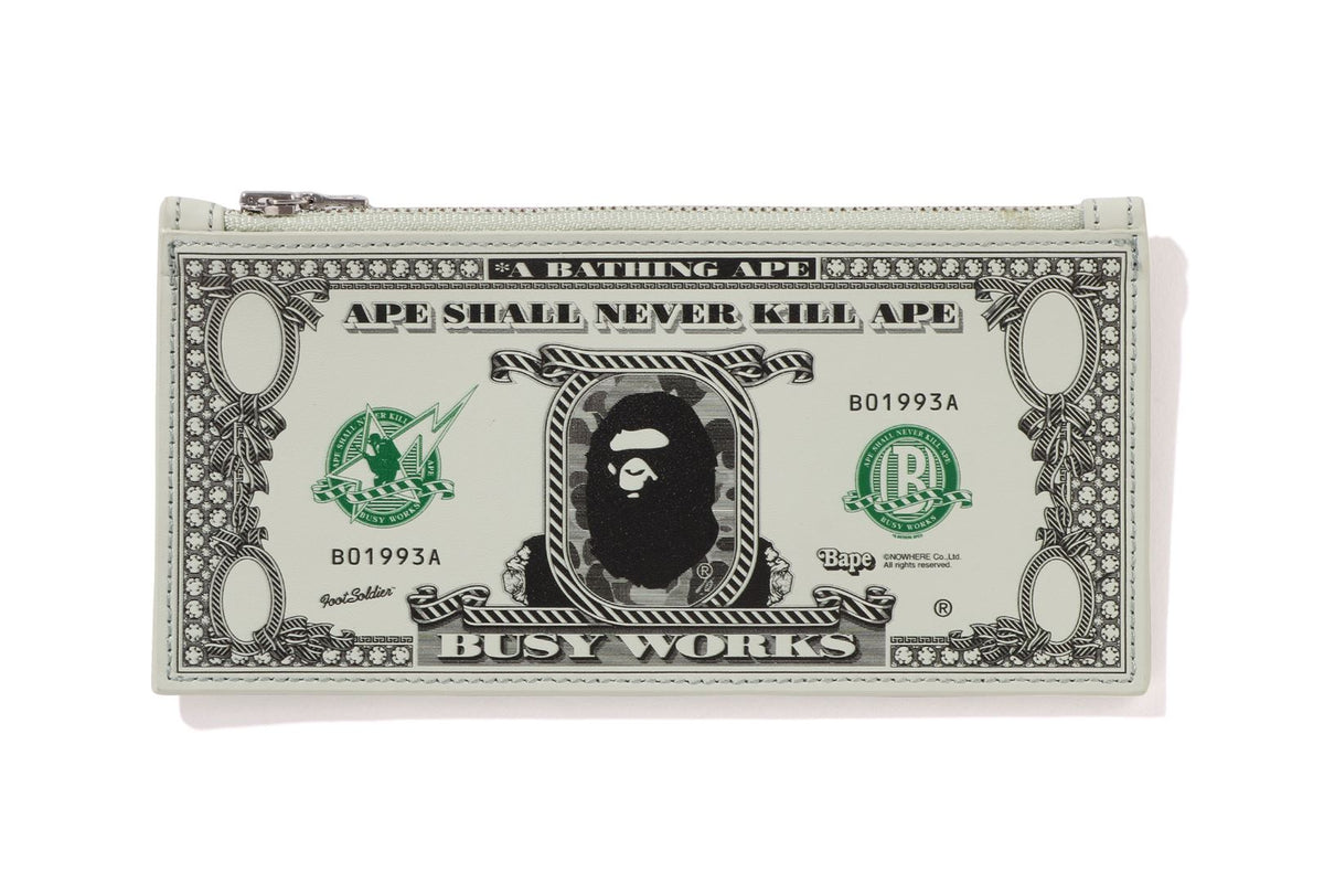 BANKNOTE DESIGN POUCH | bape.com